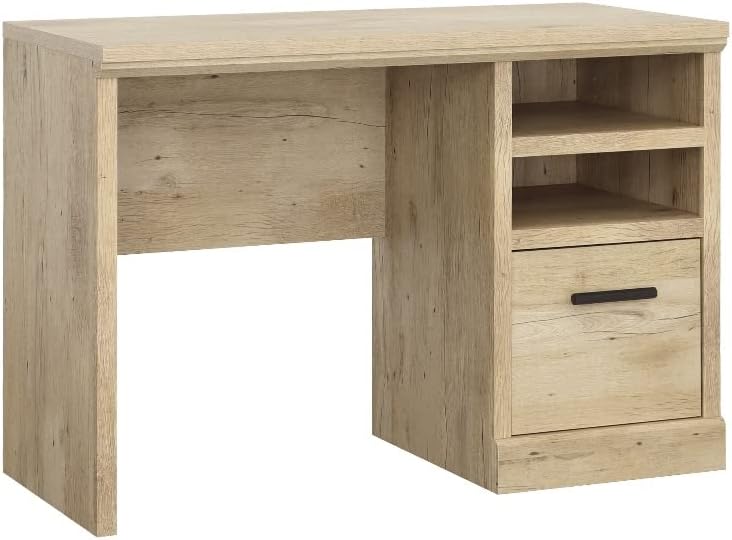 Sauder Aspen Post – Escritorio de madera con acabado de roble