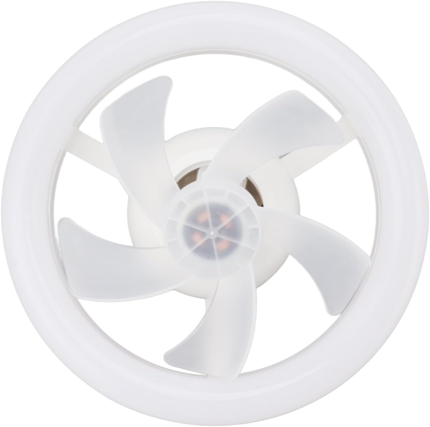 Ventilador de techo regulable Ventilador de techo para habitación de niños, luz de ventilador de techo de 5 aspas, lámpara de luz LED Ventilador de