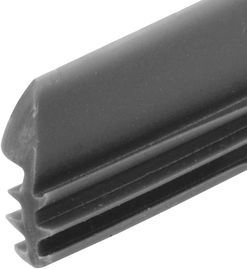 Make-2-Fit P 7795 – Estriado para acristalamiento de vidrio, vinilo gris, 200 pies (1 rollo)