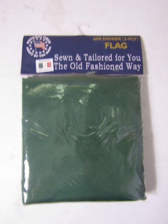 Bandera de nailon bordada de 3 x 5 pulgadas, con ojales de nailon 600D, 2 capas, 3 x 5 pies