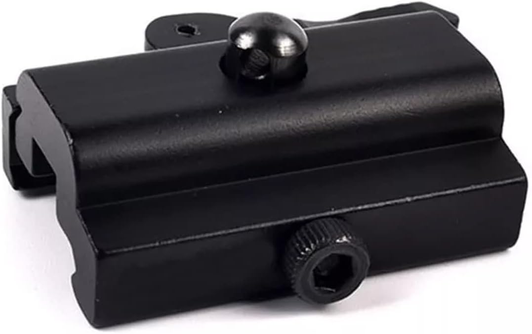 Adaptador de eslinga QD compatible con riel PicatinnyWeaver con un bloqueo de leva para un fácil desmontaje de bípodes.