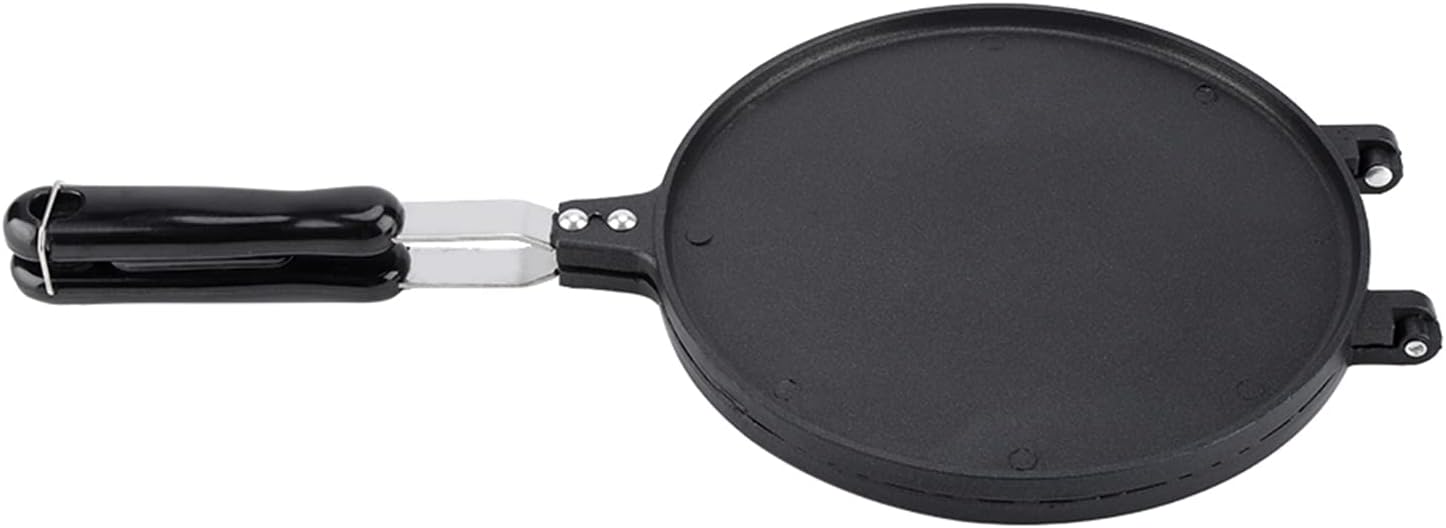 Plato de herramientas para hacer rollos de huevos, sartén grande negra para hacer utensilios, herramienta de moldeo Molde Molde Plato Plato Sartén,