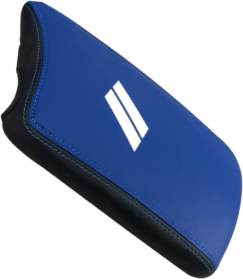 CEBAT – Funda para el reposabrazos de la consola central, de piel, antiarañazos, de protección, accesorios de decoración interior, para Dodge