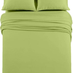 Sábanas de cama King Rv  Juego de ropa de cama de 4 piezas de 70 x 80 pulgadas para campistas  Sábana bajera ajustable de 6 a 10 pulgadas de Sábanas de cama King Rv  Juego de ropa de cama de 4 piezas de 70 x 80 pulgadas para campistas  Sábana bajera ajustable de 6 a 10 pulgadas de