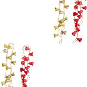 NOLITOY 4 guirnaldas colgantes de Navidad para escaleras, mantel de Navidad, guirnalda colgante de árbol de Navidad, guirnalda decorativa de Navidad NOLITOY 4 guirnaldas colgantes de Navidad para escaleras, mantel de Navidad, guirnalda colgante de árbol de Navidad, guirnalda decorativa de Navidad