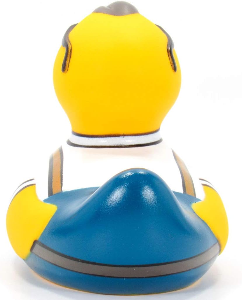 Pato de goma nerd de Bud Ducks  Elegante embalaje de regalo – “Geek chic!”  Seguro para niños  Coleccionable