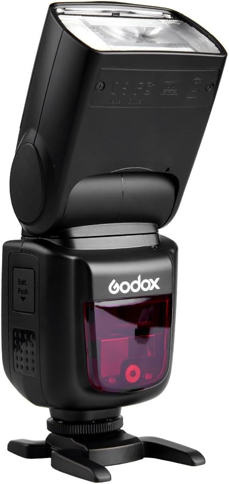 Godox V850II GN60 2.4G 18000s Cámara de sincronización de alta velocidad Flash Speedlite Speedlight Luz y batería de iones de litio de 2000 mAh