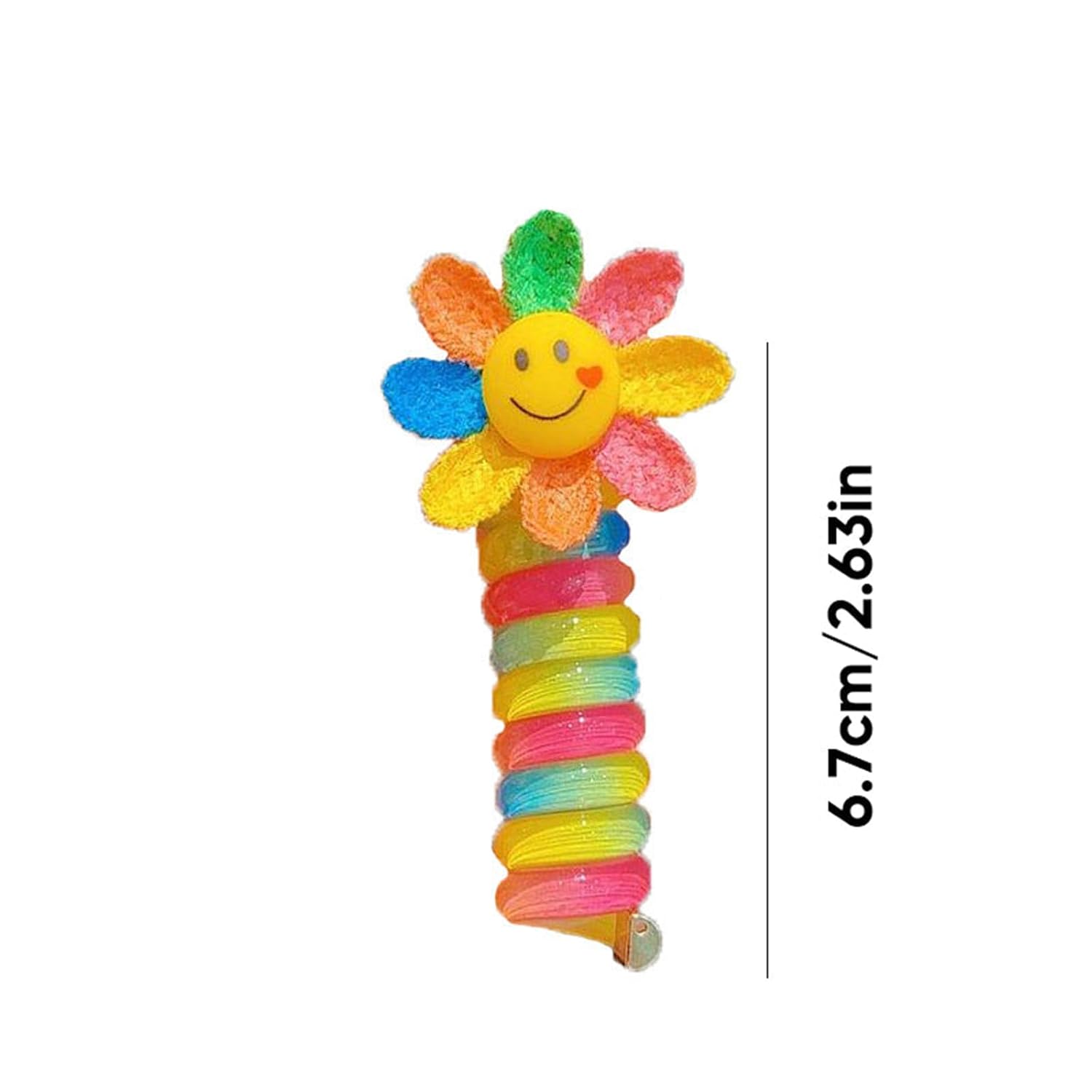 Bandas de pelo de alambre de teléfono coloridas para niños, bandas trenzadas de alambre de teléfono, lazos de pelo en espiral, cable de teléfono