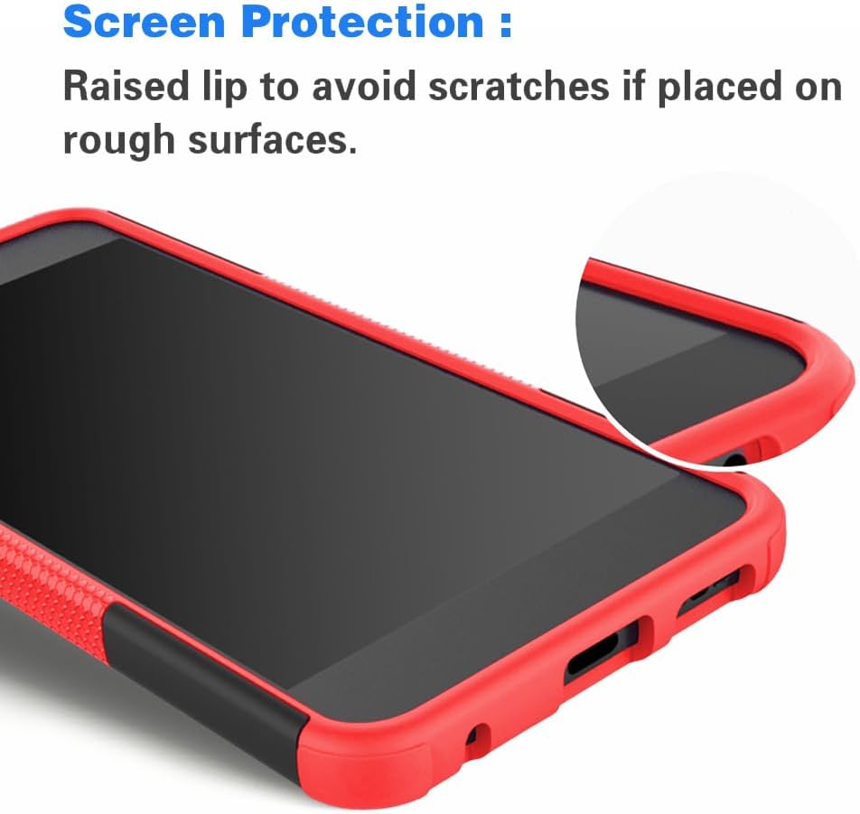 Asuwish Funda para LG V40 XW US Rojo