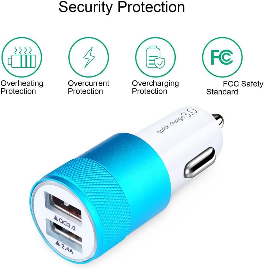 Cargador de teléfono rápido 3.0 de carga rápida para Google Pixel 9, 9 Pro XL Fold, Samsung Galaxy A55 A35 A15 A53 5G A71 A51 A52 A42 A32 A12 A13