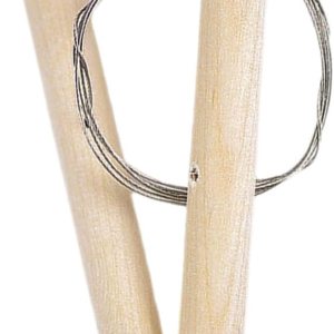 EXCEART Cortador de arcilla de alambre con mango de madera, alambre de acero, herramienta de corte de arcilla de plastilina de queso, línea de EXCEART Cortador de arcilla de alambre con mango de madera, alambre de acero, herramienta de corte de arcilla de plastilina de queso, línea de