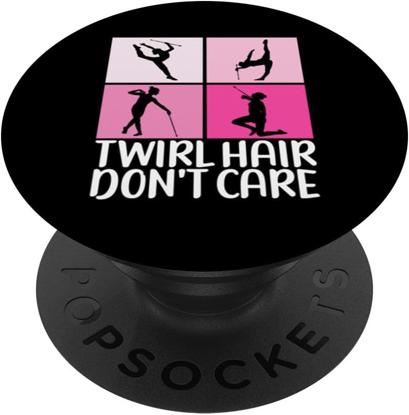 Baton Twirling Outfit Majorette Baton Twirler Gifts PopSockets Standard PopGrip