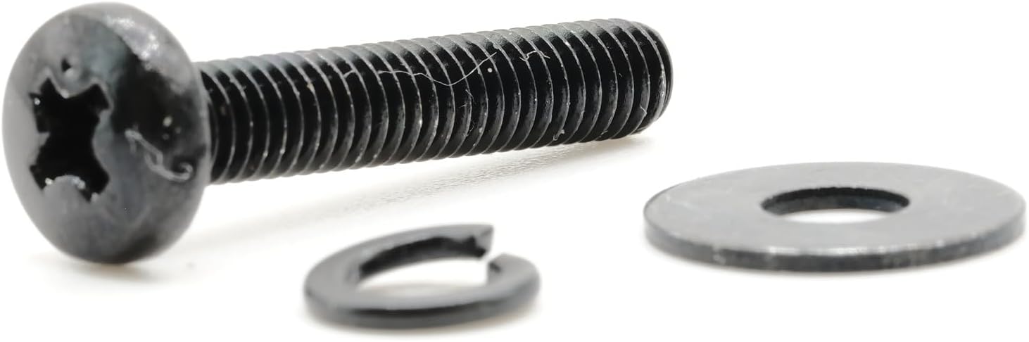 Tornillos de montaje en pared M4 compatibles con instalaciones Samsung de 0.748-0.866 in (paso de 0.049 in)