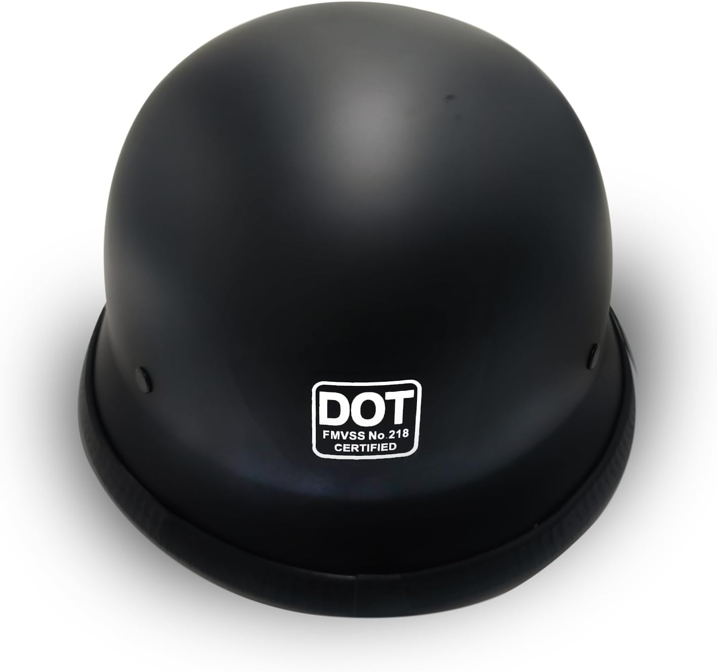 VRWEARE Casco de motocicleta de estilo alemán, aprobado por DOT, casco de media cara para hombres y mujeres, casco de media cara para motocicleta,