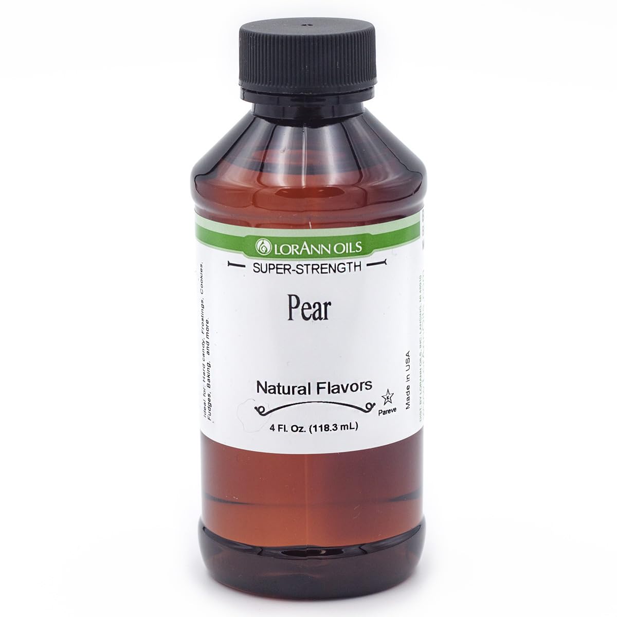 LorAnn Pear SS Flavor, botella de 4 onzas