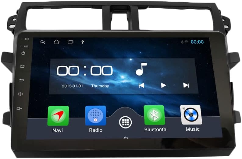 2G+32G Carplay Android Auto Pantalla Táctil Autoradio Coche Estéreo Navegación GPS Radio FM Unidad Principal WiFi Espejo Link Reproductor Multimedia