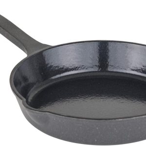 VIKING Esmalte culinario de hierro fundido, sartén de 8 pulgadas, negro (40351-1108) VIKING Esmalte culinario de hierro fundido, sartén de 8 pulgadas, negro (40351-1108)