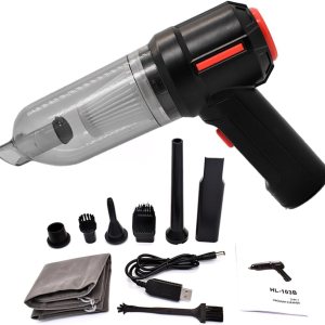 Mocessory Aspiradora portátil 3 en 1 de mano inalámbrica pequeña recargable con potente succión de 9000 PA para cocheoficinahogar. Mocessory Aspiradora portátil 3 en 1 de mano inalámbrica pequeña recargable con potente succión de 9000 PA para cocheoficinahogar.