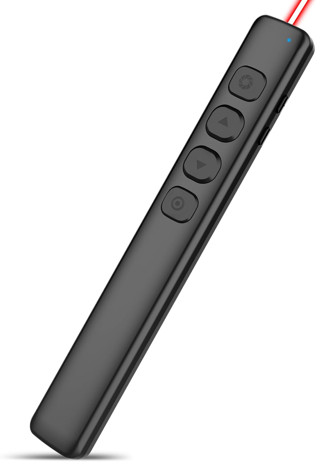 Clicker de presentación remota de PowerPoint – Clicker de presentador inalámbrico con puntero y USB – PPT Slide Advancer