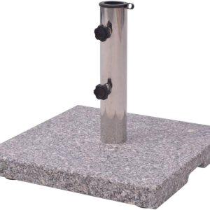 vidaXL Base cuadrada para sombrilla de 15.7 x 15.7 pulgadas, soporte para sombrilla de playa y jardín vidaXL Base cuadrada para sombrilla de 15.7 x 15.7 pulgadas, soporte para sombrilla de playa y jardín
