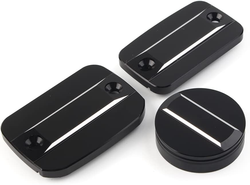 FSFY – Tapa de depósito de líquido de embrague de freno delantero negro para Scrambler 1100 800 accesorio de motocicleta