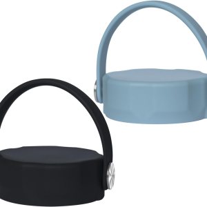 Tapas aislantes para botella de agua de boca ancha Hydro Flask de 32, 40, 64 onzas, mango flexible superior para accesorios de repuesto de tapa Tapas aislantes para botella de agua de boca ancha Hydro Flask de 32, 40, 64 onzas, mango flexible superior para accesorios de repuesto de tapa