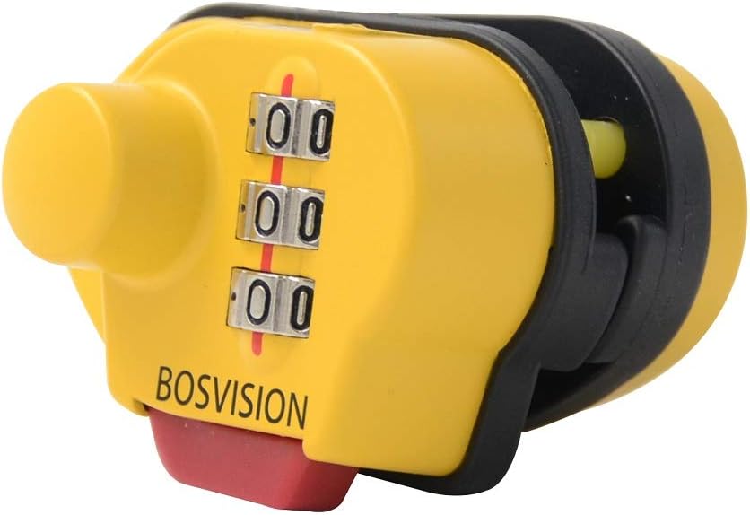 Bosvision Cerradura de pistola de gatillo de combinación de 3 dígitos para pistolas, rifles y pistolas..