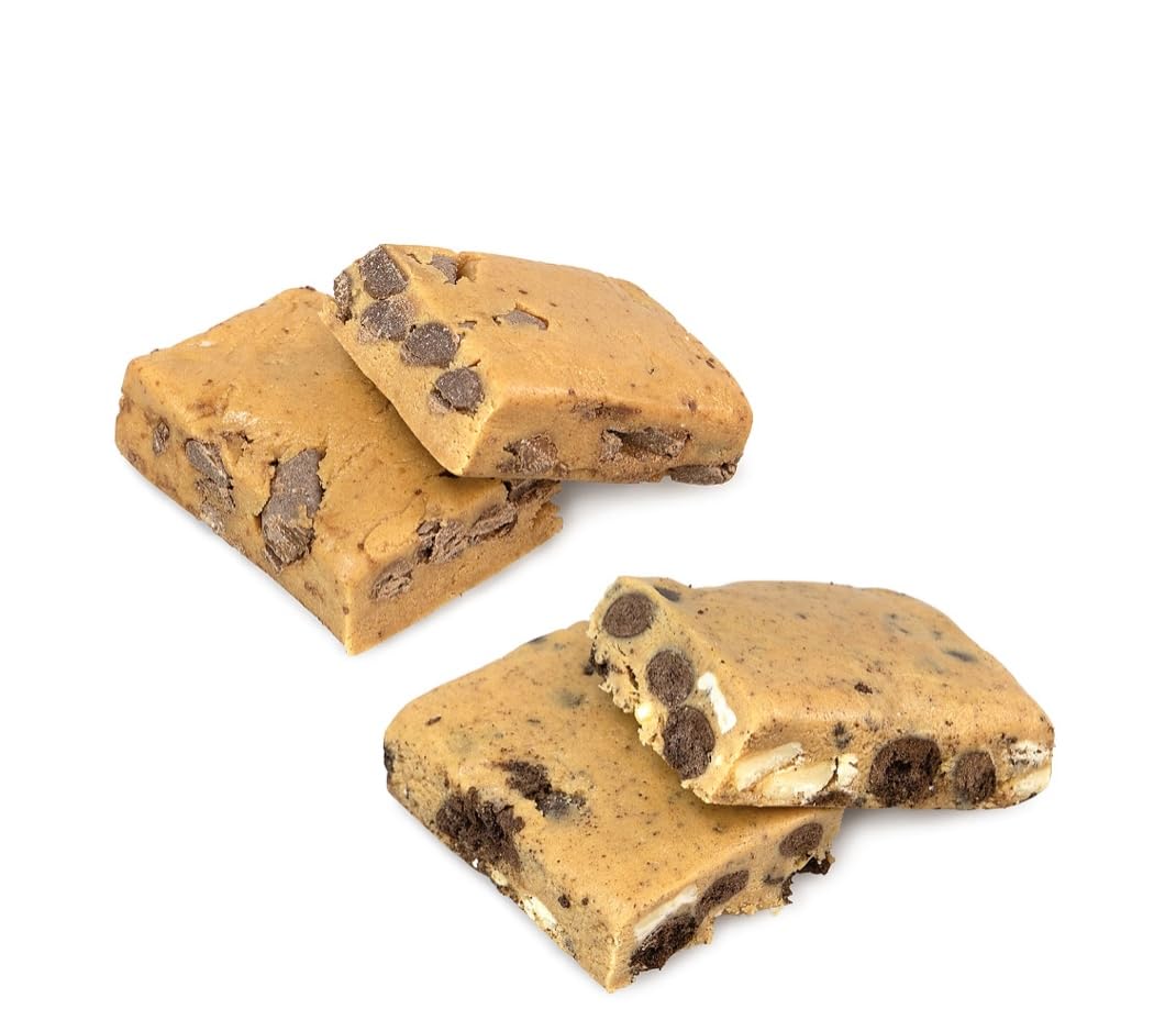 Quest Protein Bar Value Pack 14 barras, masa de galletas con chispas de chocolate y crema de galletas, 0.04 oz de azúcar, 0.74 oz de proteína
