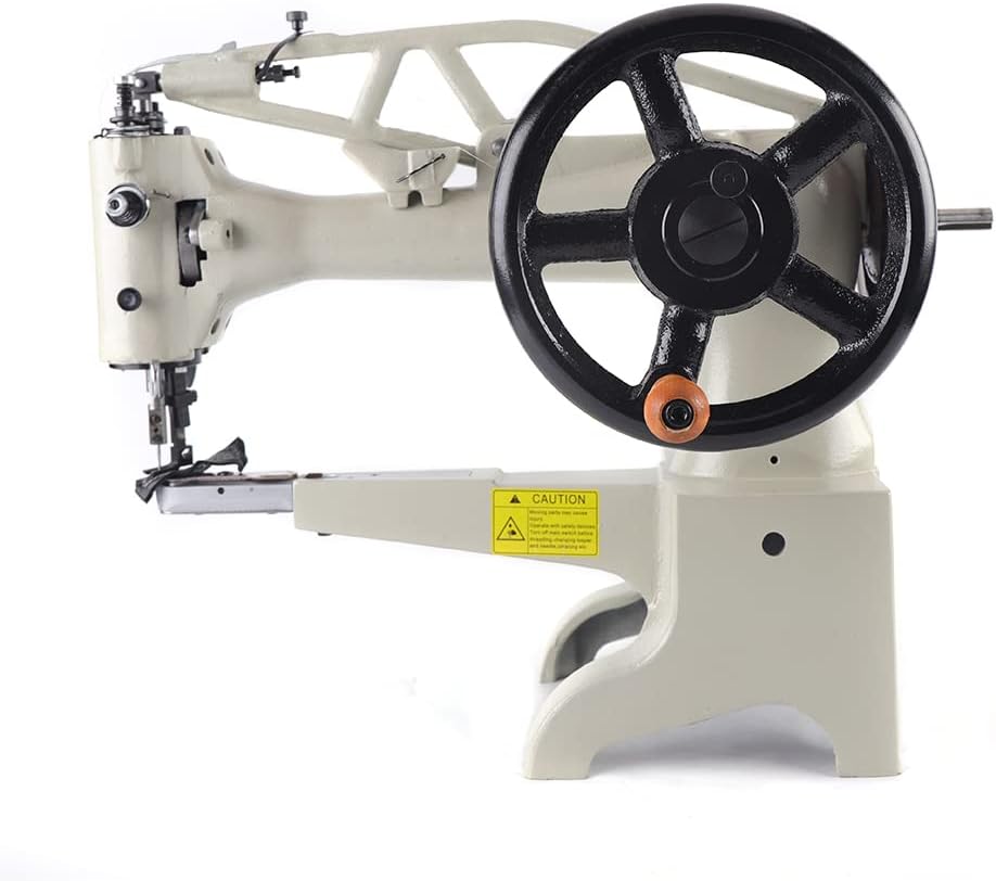 Máquina de coser para zapatos de cuero, máquina de coser manual de bricolaje, máquina de coser comercial de cuero resistente, máquina de coser de