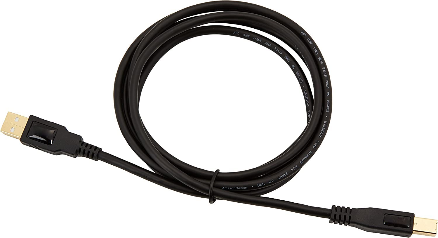Cable de impresora a computadora USB Cable escáner de alta velocidad A macho a B macho Cable compatible con impresora piano