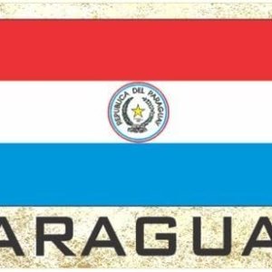 Imanes para frigorífico con bandera – Americas Grp 2 (paquete de 1, País Paraguay) Imanes para frigorífico con bandera – Americas Grp 2 (paquete de 1, País Paraguay)