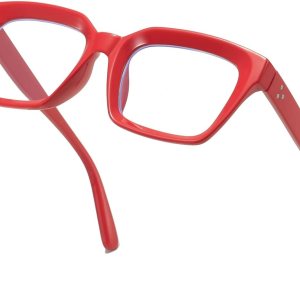 Lentes de bloqueo de luz azul, para lectura en computadora, juegos, televisión, teléfonos, gafas para mujeres y hombres, marco cuadrado grueso 2105 Lentes de bloqueo de luz azul, para lectura en computadora, juegos, televisión, teléfonos, gafas para mujeres y hombres, marco cuadrado grueso 2105