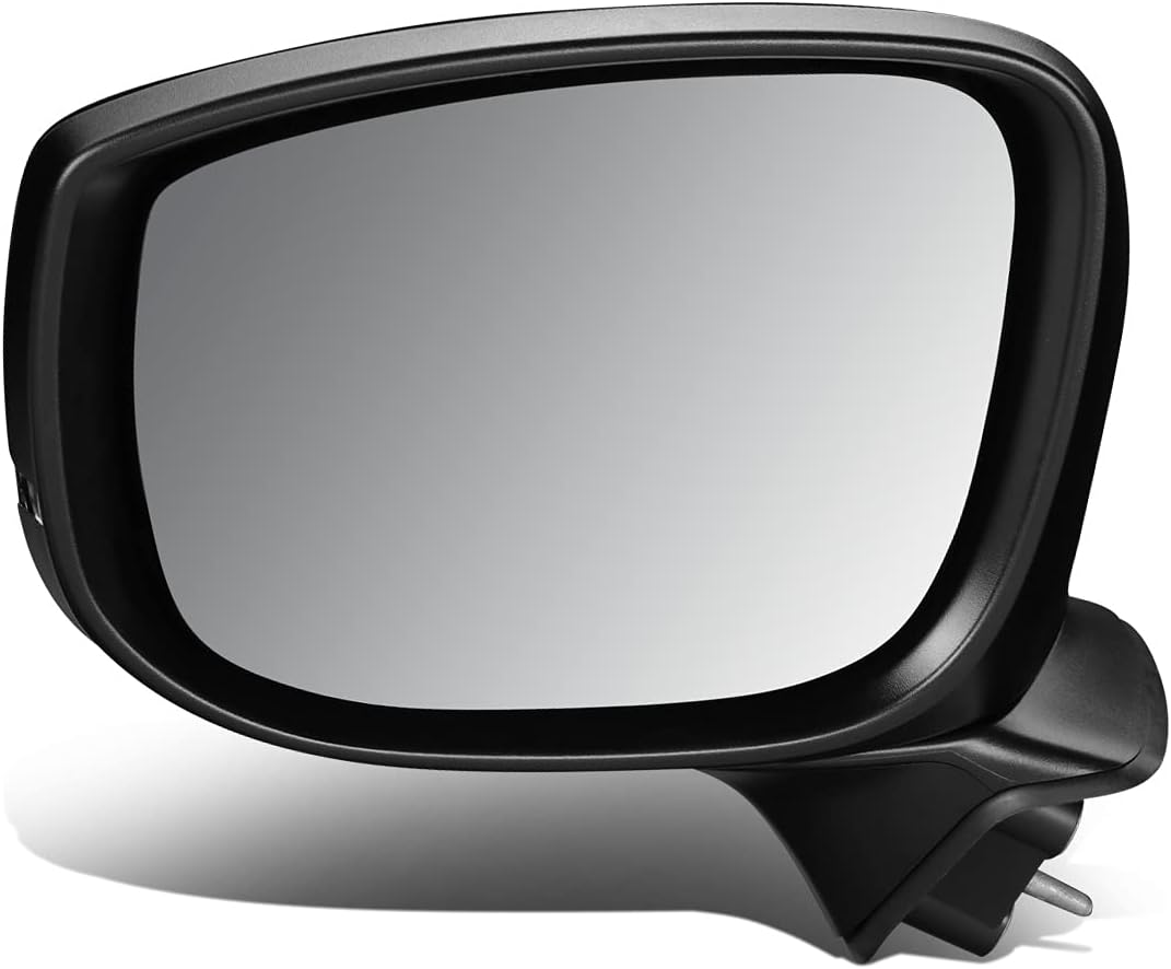 DNA Motoring OEM-MR-MA1320194 – Espejo lateral de ajuste con luz de señal compatible con Mazda CX-9 16-17, sin calefacción