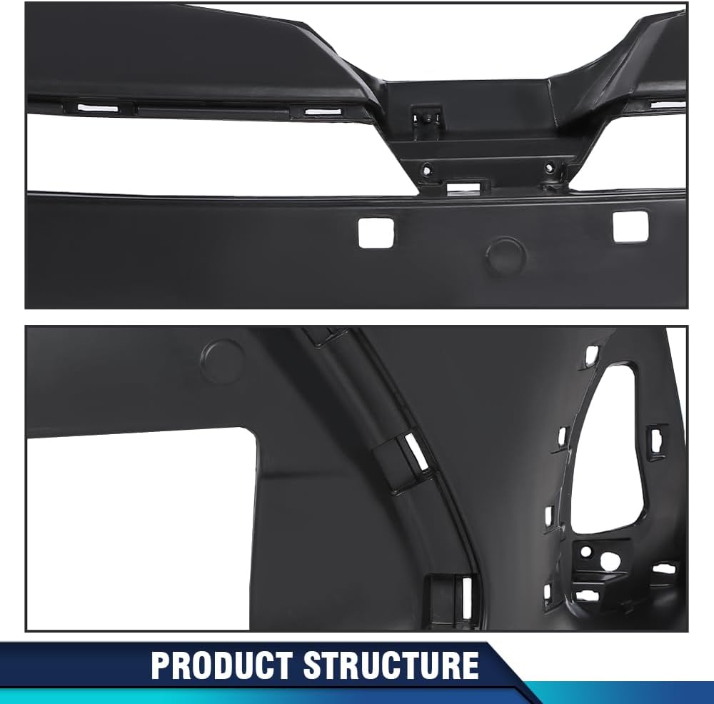 PIT66 Cubierta de parachoques delantero imprimada compatible con Toyota Corolla 2017-2019 (para modelos Sedan 4 puertas SE y XSE) TO1000424,