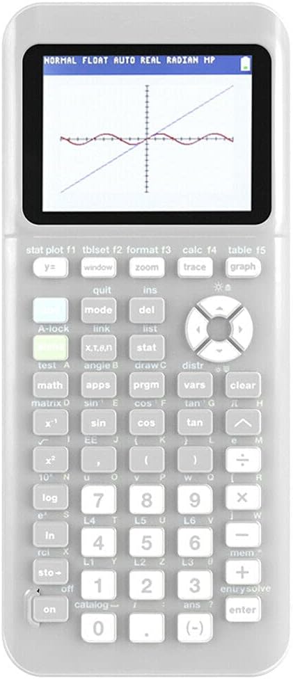 Funda de silicona protectora suave Instrumentos TI-84 Plus CE Calculadora Cubierta completa a prueba de arañazos a prueba de polvo bolso para Texas