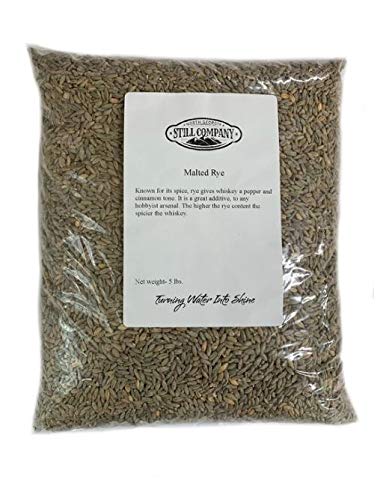 North Georgia Still Company Kit de fermentación para Moonshine, Hopi Blue Corn y whisky de centeno malteado, kit de puré de 5 galones de bricolaje
