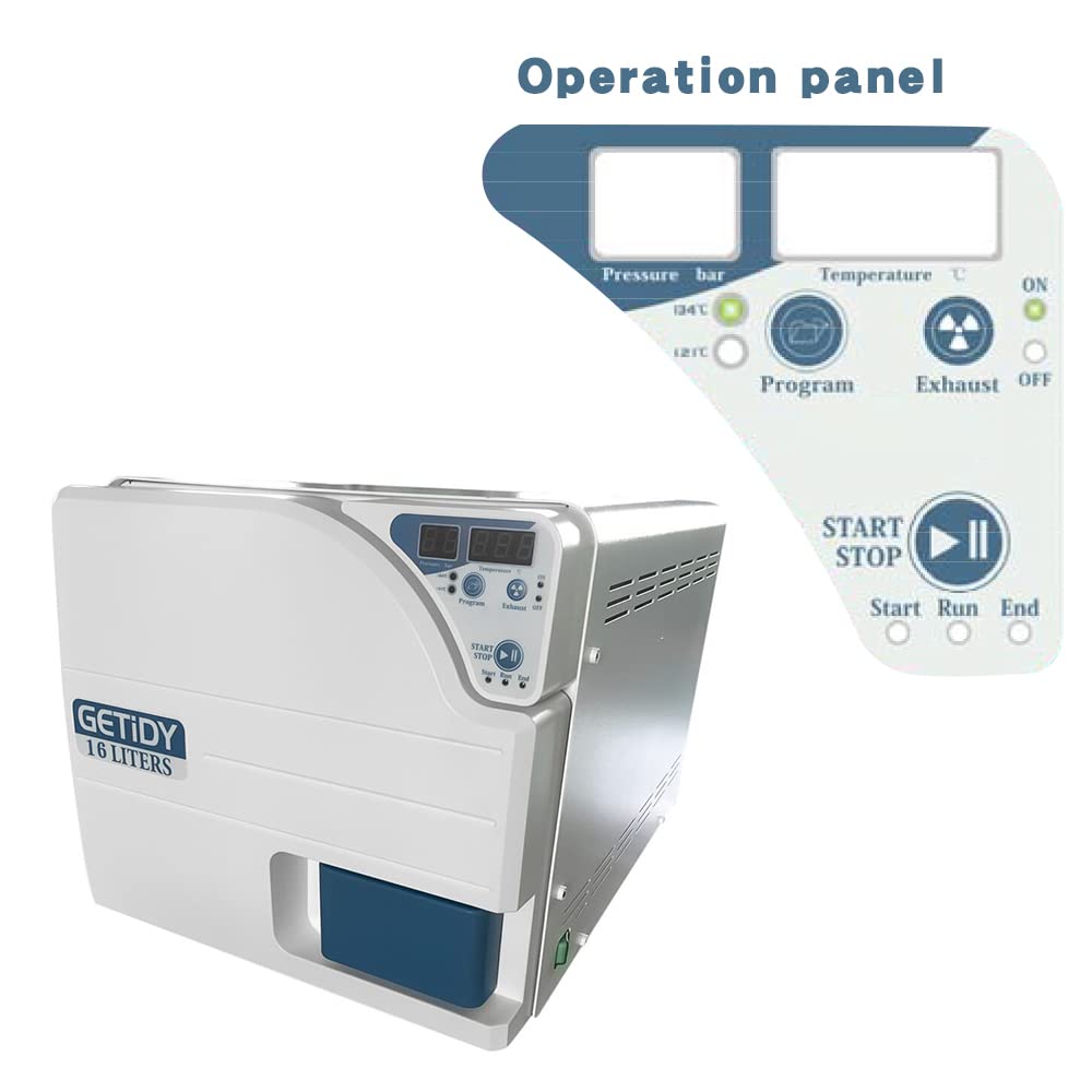 Esterilizador de vapor automático de pantalla LED digital Autoclave Esterilizador de laboratorio de alta temperatura Clase N con control automático