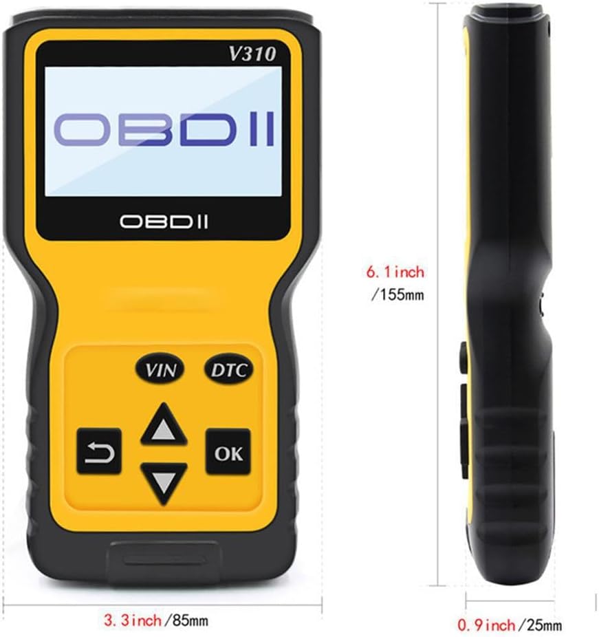 Escáner V310 para el coche Obd2 herramienta de diagnóstico del lector de código del vehículo Auto Check Engine Obdii Eobd Can Herramienta de escaneo
