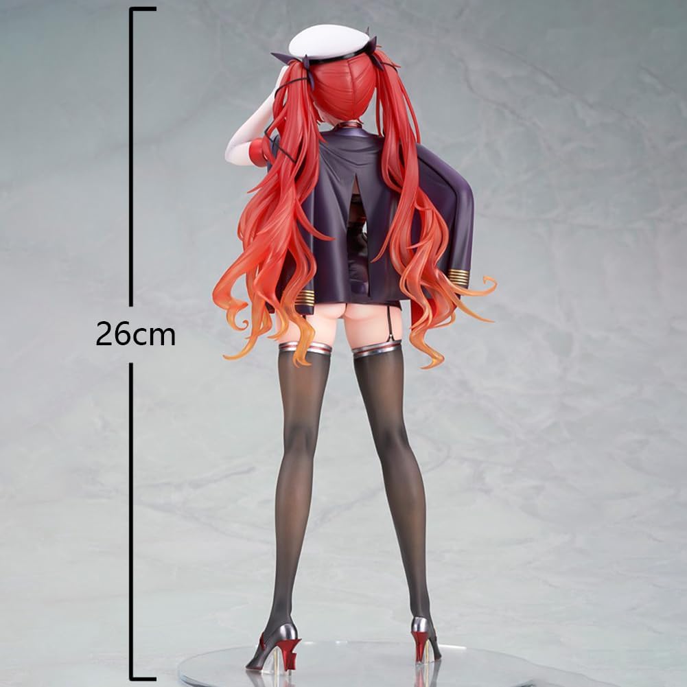 LUNK USS – Figura de Honolulu de 10.2 pulgadas, versión de cabello rojo, modelo de posición de pie, PVC, colección de estatua de anime para niña,
