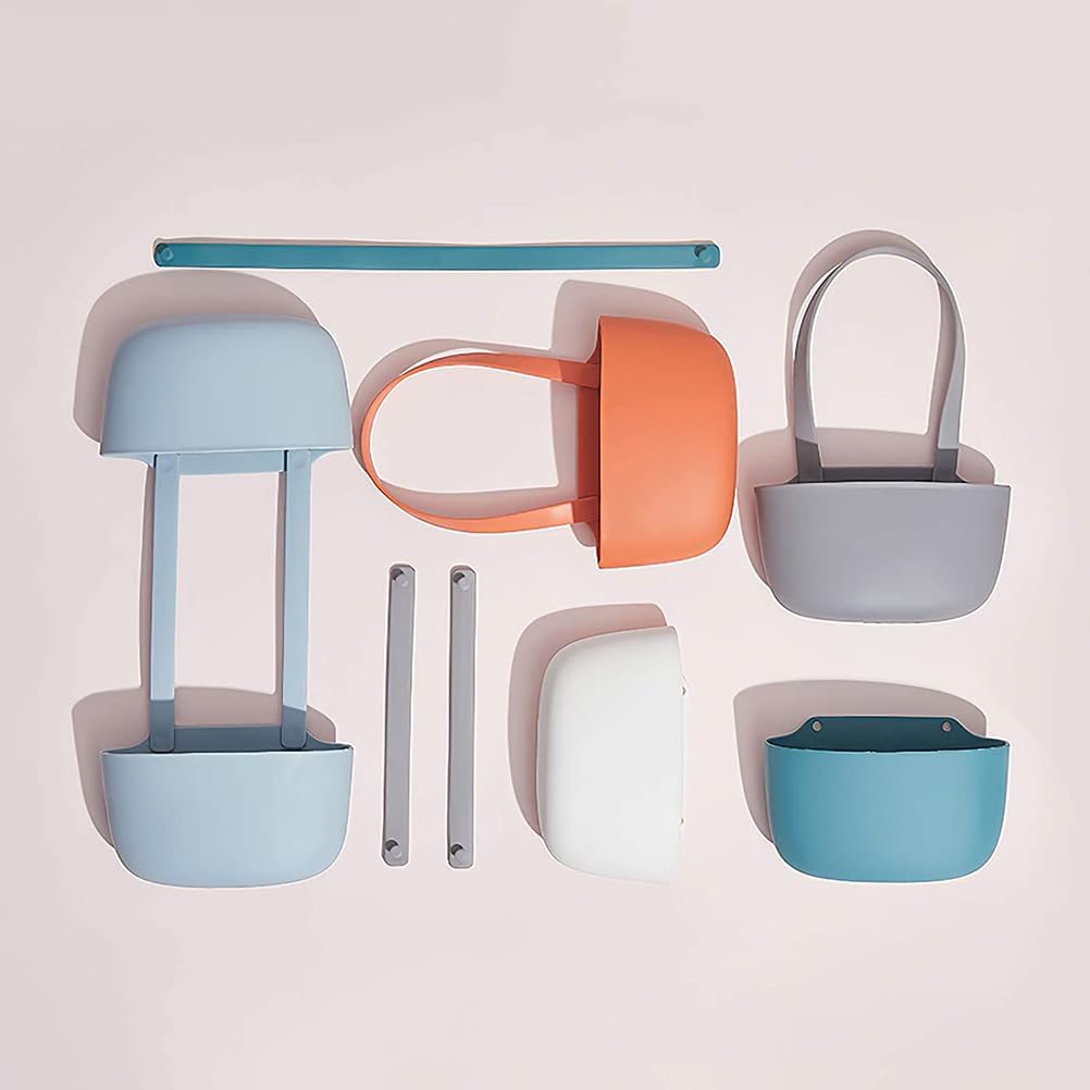 Zerodis Soporte de succión para fregadero de cocina, soporte pequeño para esponjas para pelotas, almohadillas de fregar, diseño de drenaje hueco