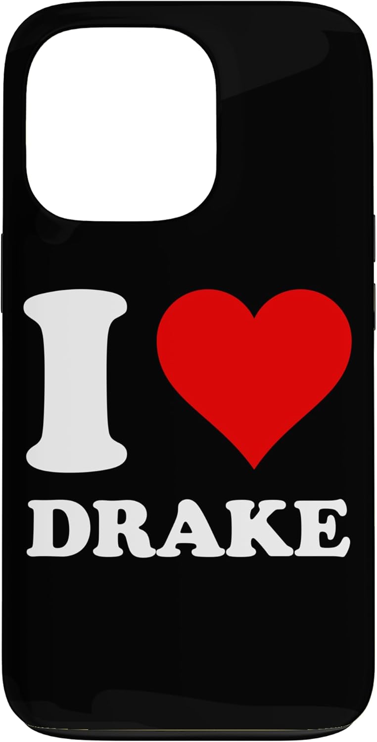 Funda para iPhone 13 Pro I Love Drake