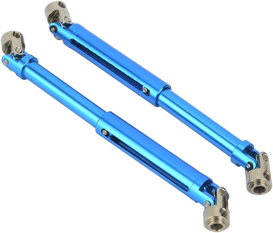 Eje de transmisión de coche Rc, 2 piezas de coche parte 110 eje de transmisión Rc accesorio para Rgt 86100 110 Rc Crawler Rc parte (azul)