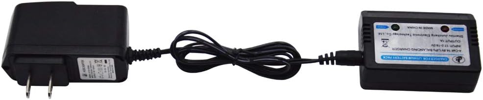 Blomiky 14.8V 4S 4 células Lipo cargador de batería y cargador de 19V para 14.8V 4S Lipo batería 19V cargador