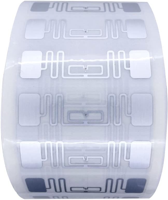 200 etiquetas RFID UHF Fongwah (chip Impinj), compatibles con Alien 9662, para parabrisas, ventanas de seguimiento e inventario de activos