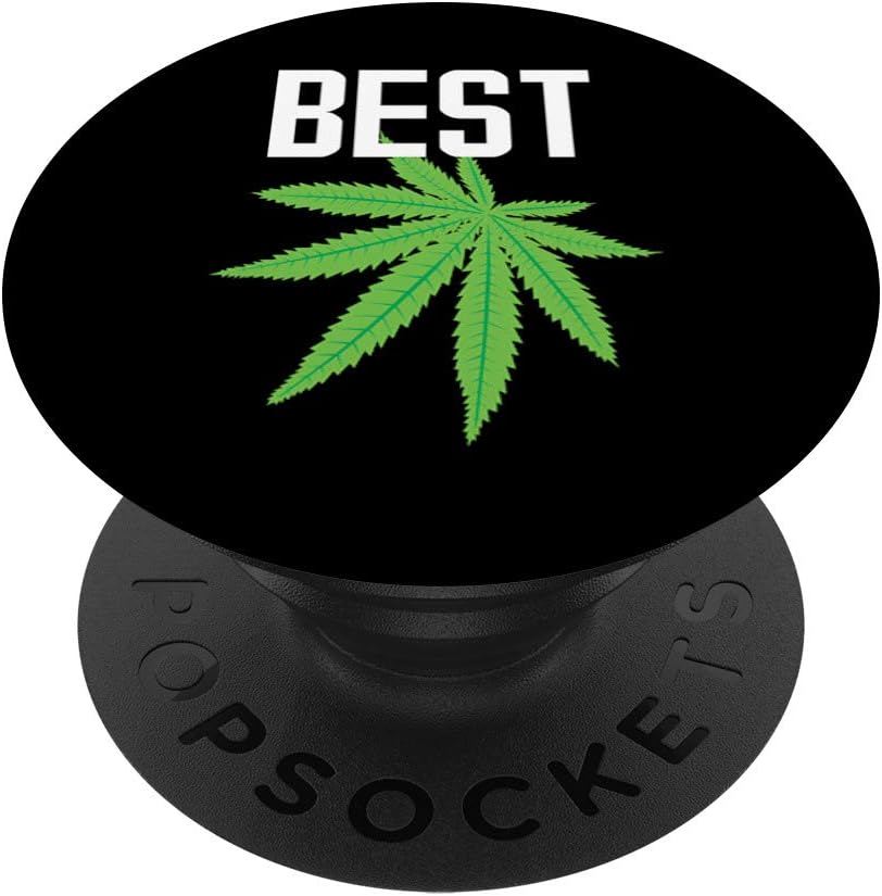 Best BUD Weed Marihuana Leaf Pot Smoking PopSockets – Soporte para teléfonos y tabletas