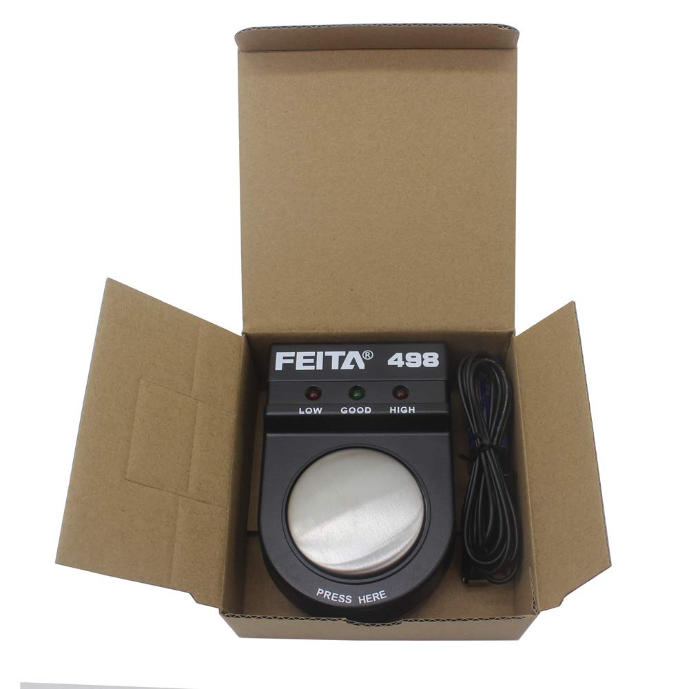 Probador de correa de muñeca antiestática ESD FEITA – Monitor de medición de correa de muñeca antiestática para trabajos de reparación + cable de