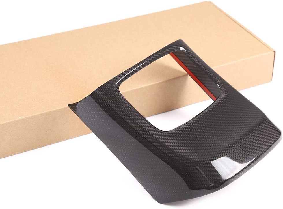 CHEAYAR Caja de almacenamiento para reposabrazos de fibra de carbono real para Toyota Supra GR A90 A91 MK5 2019-2022, funda para reposabrazos hecha