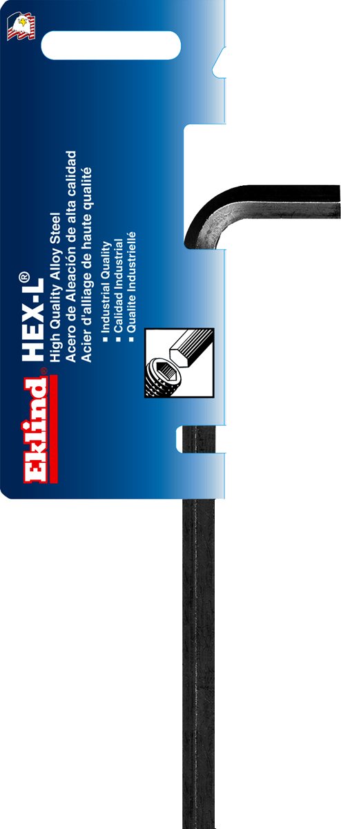 EKLIND 14612 6 MM Serie Larga Hex-L Llave allen llave