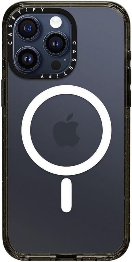 CASETiFY Impact – Funda para iPhone 15 Pro Max 4 veces probada contra caídas de grado militar, protección contra caídas de 8.2 pies, compatible con