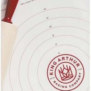 King Arthur Baking Company – Alfombrilla rodante, silicona antiadherente antideslizante King Arthur Baking Company – Alfombrilla rodante, silicona antiadherente antideslizante